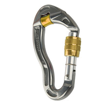 Load image into Gallery viewer, Newest Screw Locking Mountaineering Climbing Aluminum Carabiner 25KN Camping Accessory for Outdoor Rescue Engineering Protector